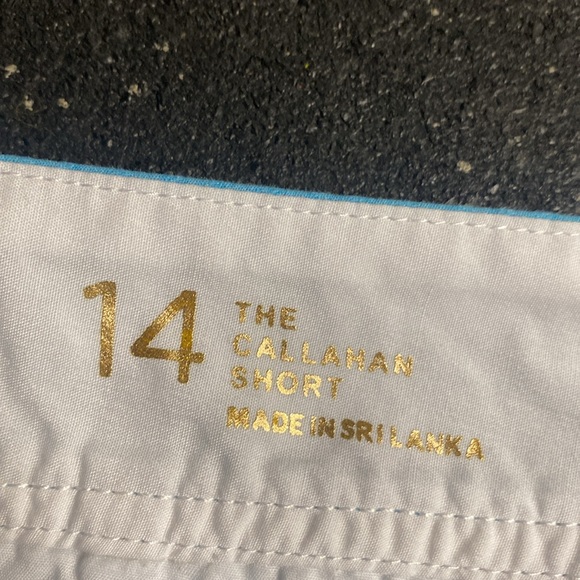 Lilly Pulitzer blue the Callahan shorts size 14 - Picture 6 of 8